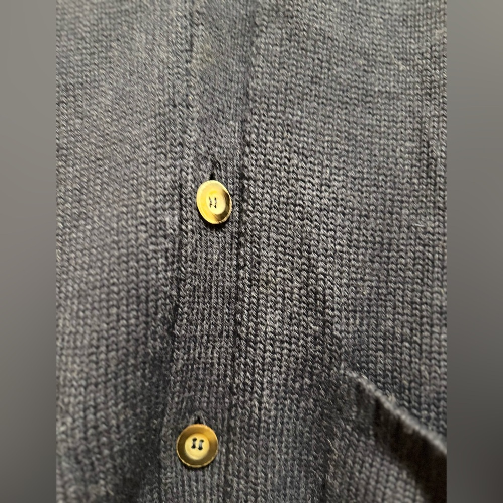 Corridor New York Men’s Cardigan -  Wool and Baby Alpaca - Picture 9 of 13